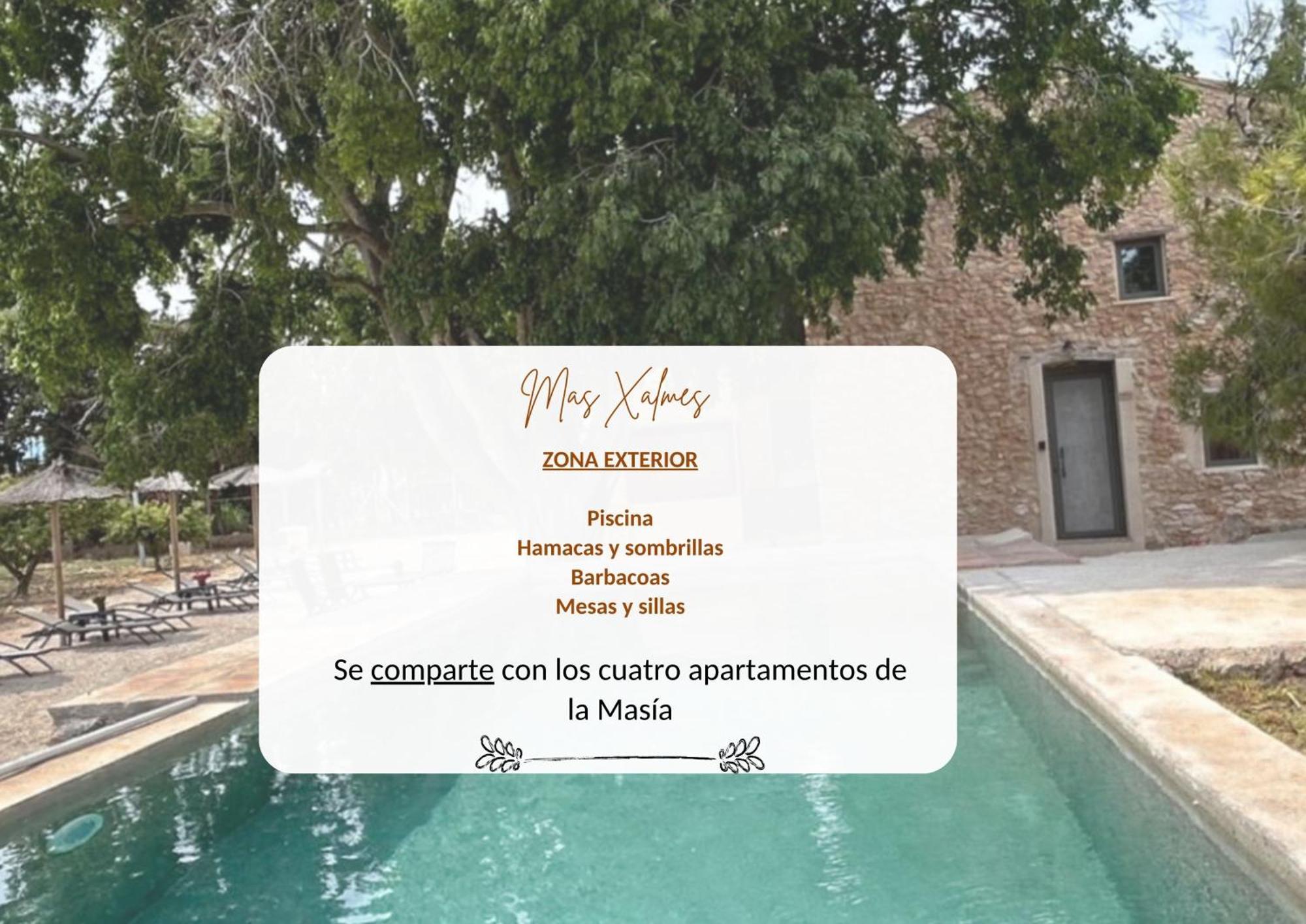 Mas Xalmes Villa Camarles ภายนอก รูปภาพ